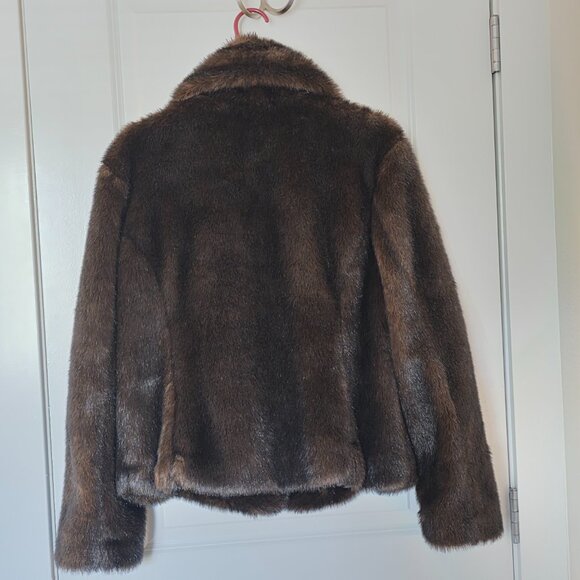 Faux Fur Mink Jacket - Picture 3 of 5